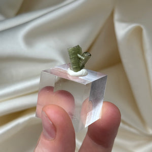 Green and Pink Brazilian Tourmaline Specimen