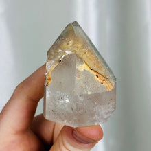 Load image into Gallery viewer, Lithium x Chlorite Quartz Partially Polished Tower C
