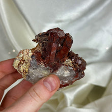 Load image into Gallery viewer, Large Hematite Quartz Cluster
