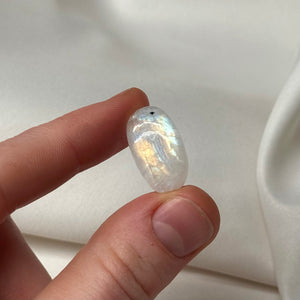 Rainbow Moonstone Pocket Stone A