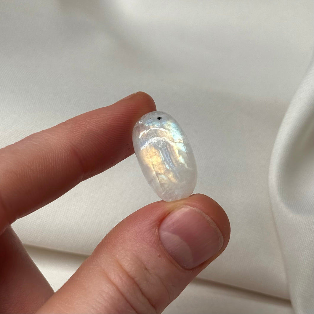 Rainbow Moonstone Pocket Stone A