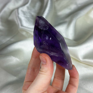 Ametrine Freeform with Rainbows and Phantoms