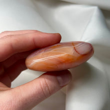 Load image into Gallery viewer, Peachy Carnelian Palmstone
