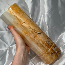 Load image into Gallery viewer, XL Banded Calcite Lamp A
