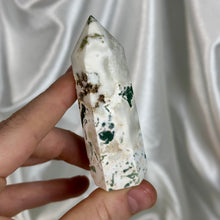 Load image into Gallery viewer, Moss Agate Tower J
