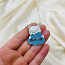 Load image into Gallery viewer, “He/They” Enamel Pin
