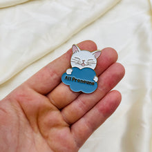 Load image into Gallery viewer, “All Pronouns” Enamel Pin
