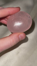 Load and play video in Gallery viewer, Star Rose Quartz Palmstone G
