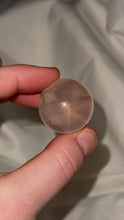Load and play video in Gallery viewer, Bright Pink Mozambique Rose Quartz Sphere with Asterism

