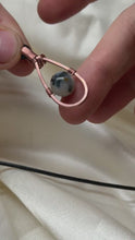 Load and play video in Gallery viewer, Sea Jasper Fidget Pendant in Copper B
