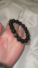 Load and play video in Gallery viewer, Rainbow Obsidian Chunky Stretch Bracelet 8”
