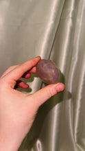 Load and play video in Gallery viewer, Star Blue Rose Quartz Palmstone
