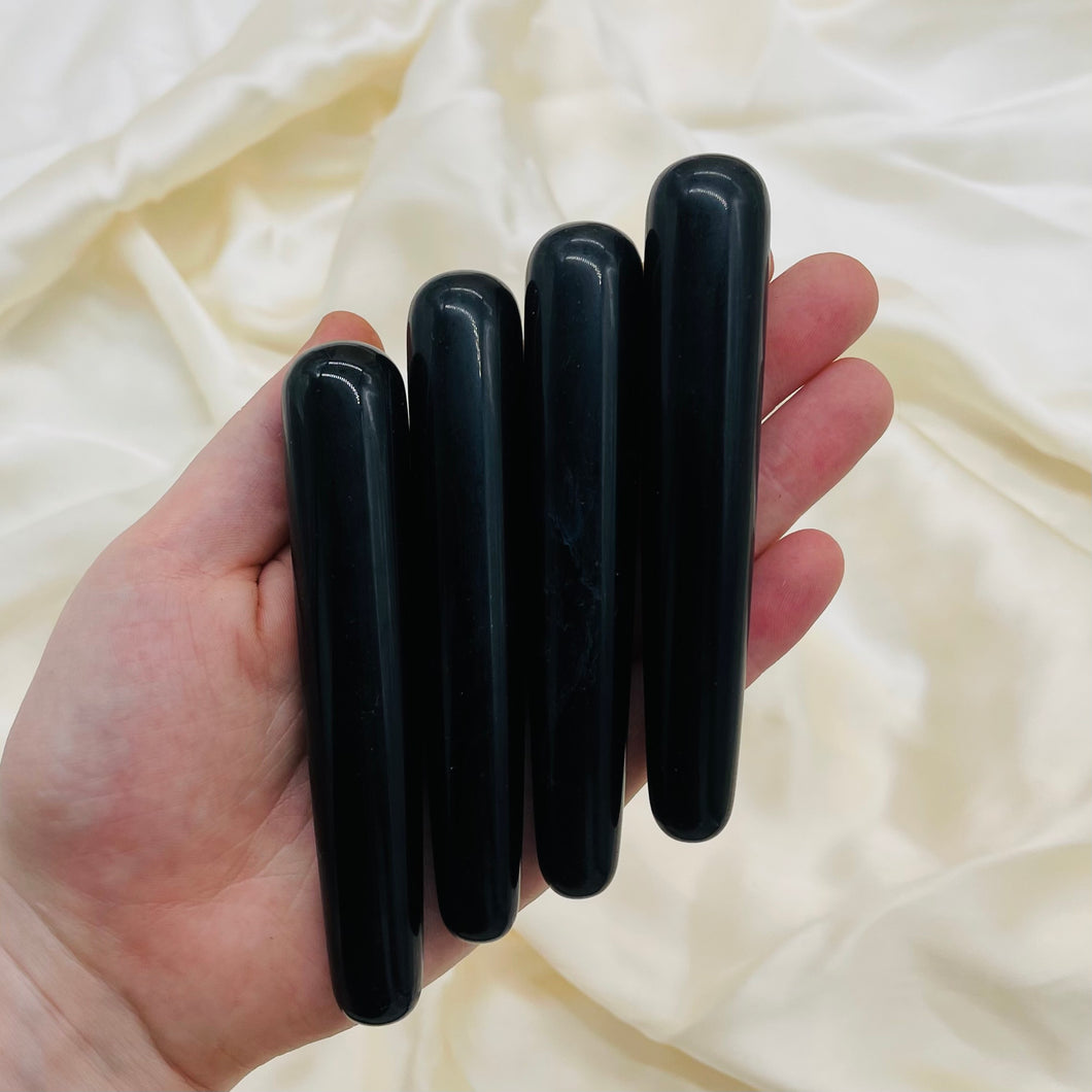 ONE Obsidian Wand Carving