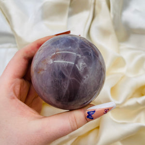 Purple Rose Quartz Sphere 3 (over 1lb!)