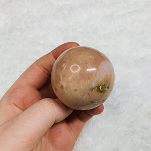 Peruvian Pink Opal Sphere 7