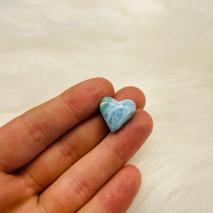 Top Quality Larimar Heart Carving 4