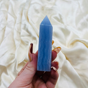 Top Quality Blue Lace Agate Tower 2