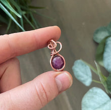 Load image into Gallery viewer, Natural Ruby Pendants
