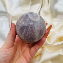 Load image into Gallery viewer, Purple Rose Quartz Sphere 4 (over 1lb!)
