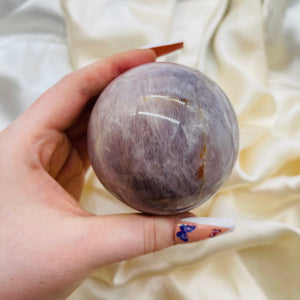 Purple Rose Quartz Sphere 1 (over 1lb!)
