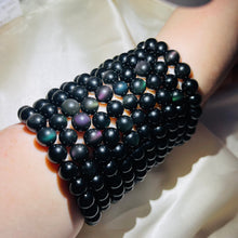 Load image into Gallery viewer, Rainbow Obsidian Crystal Stretch Bracelets (1)

