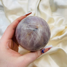 Load image into Gallery viewer, Purple Rose Quartz Sphere 1 (over 1lb!)
