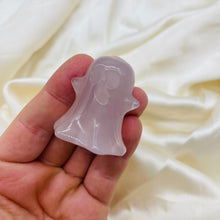 Load image into Gallery viewer, Rose Quartz Ghost Carvings
