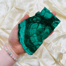 Load image into Gallery viewer, XL Top Quality Polished Malachite Slab 1
