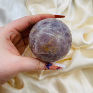 Purple Rose Quartz Sphere 6