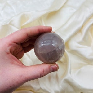 Smoky Lavender Rose Quartz Sphere 14