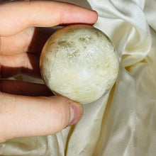 Load image into Gallery viewer, Sunstone in Moonstone “Belomorite” Sphere 2
