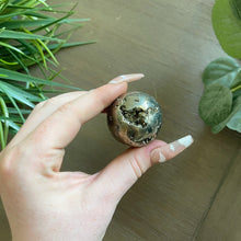 Load image into Gallery viewer, Stunning Pyrite Spheres (1)
