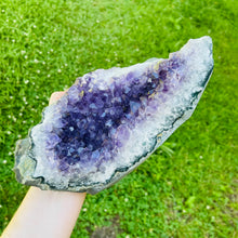 Load image into Gallery viewer, XL 6lb+ Amethyst Cut Base 4
