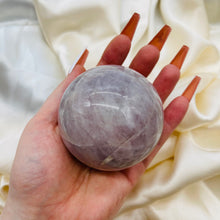 Load image into Gallery viewer, Purple Rose Quartz Sphere 5 (over 1lb!)
