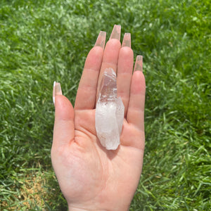 Stunning Lemurian Crystal with Twin