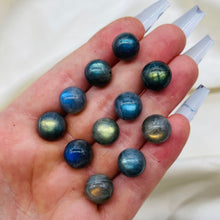 Load image into Gallery viewer, ONE Flashy Labradorite Mini Sphere
