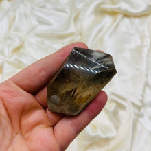 Load image into Gallery viewer, Smoky Lodolite / Garden Quartz with Rainbows and Phantoms
