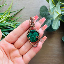 Load image into Gallery viewer, Malachite x Copper Wire: The Natural Elegance Collection

