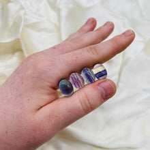 Load image into Gallery viewer, Rainbow Fluorite Cabochons
