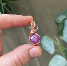 Load image into Gallery viewer, Natural Ruby Pendants
