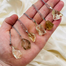 Load image into Gallery viewer, Natural Citrine Tumble Necklaces
