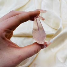 Load image into Gallery viewer, Ultra Gemmy Mozambique Rose Quartz Freeform 1
