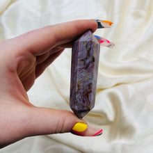 Load image into Gallery viewer, Rare Purple Ocean Jasper DT Carving 4
