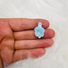 Load image into Gallery viewer, Top Quality Larimar Turtle Carving 8
