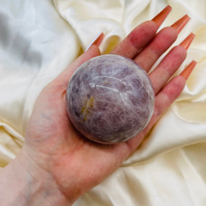 Purple Rose Quartz Sphere 6