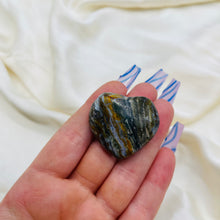 Load image into Gallery viewer, Ocean Jasper Heart Carving 3

