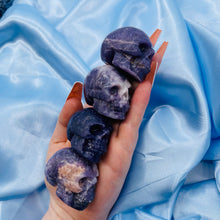 Load image into Gallery viewer, ONE Lepidolite Skull
