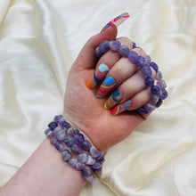 Load image into Gallery viewer, Tumbled Amethyst Crystal Stretch Bracelets (1)
