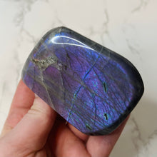 Load image into Gallery viewer, Purple/Pink Double Flash Labradorite Freeform
