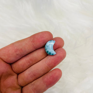 Top Quality Larimar Moon Carving 2